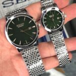 ساعت مچی ست سیکو اکسکلوسیو اورجینال ژاپن سفید طلایی مدل 3048